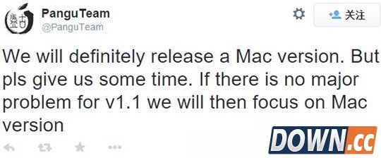 盘古完美越狱工具mac版官方下载