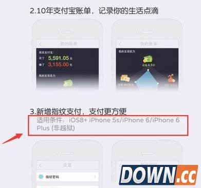 支付宝钱包指纹支付在哪