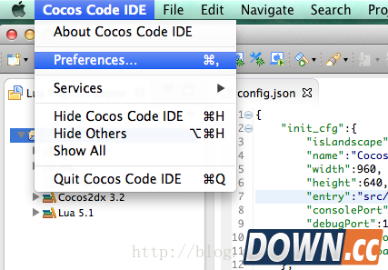 cocos code ide配置/使用步骤