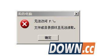 移动硬盘文件或目录损坏且无法读取怎么办