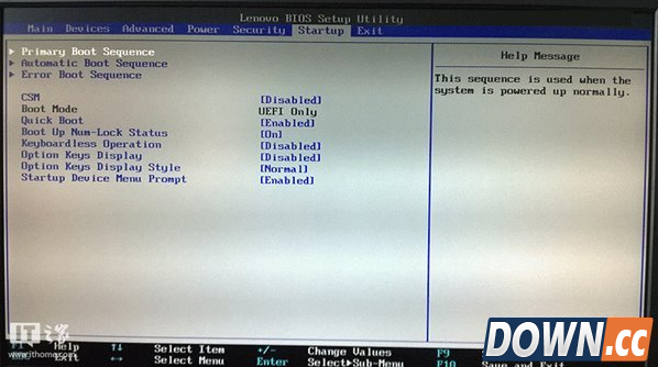 uefi和bios切换中英文对照教程