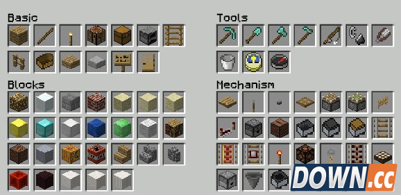 我的世界合成表配方大全