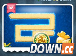 保卫萝卜深海8攻略金萝卜布阵图