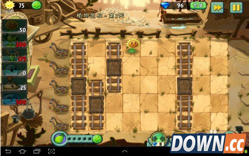 植物大战僵尸2狂野西部植物危机第三天攻略