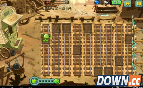 植物大战僵尸2狂野西部围栏之战第三天