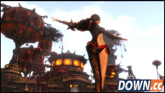 剑灵另类性感装 美女肚脐都露光