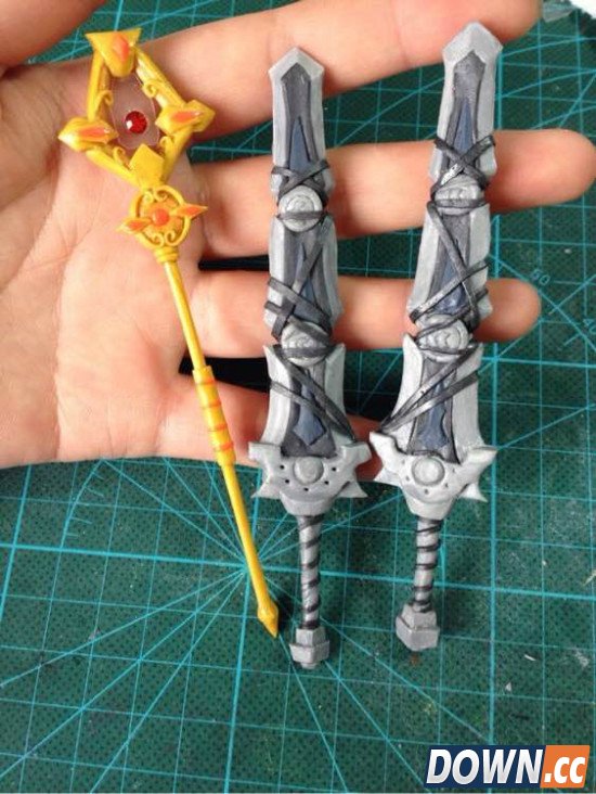 魔兽玩家精美软陶欣赏