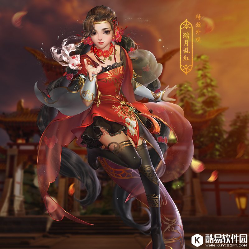 剑网3双十二福利来袭 全新特效外观踏月乱红、寒梅雪琼曝光