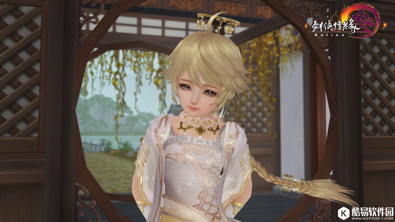 剑网3喜迎双十二 全新金发“淡月微波”即将上架