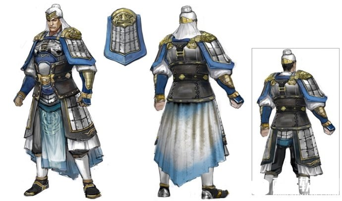 《真三国无双8》徐晃人设图外观一览 身披铠甲显威风