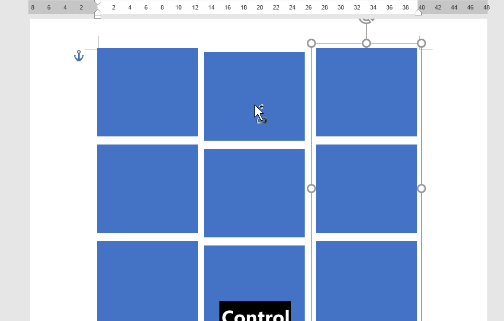怎么用Word制作九宫图 Word九宫图制作图文教程