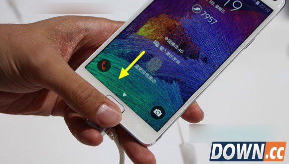 三星note4指纹识别怎么设置？