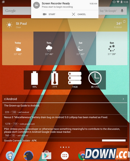 安卓5.0录制手机屏幕教程