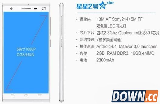 中兴星星2号电信版配置