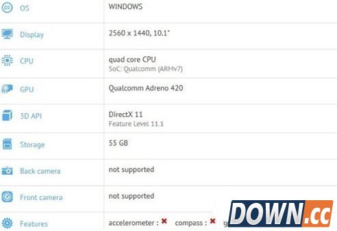 微软lumia2530手机配置