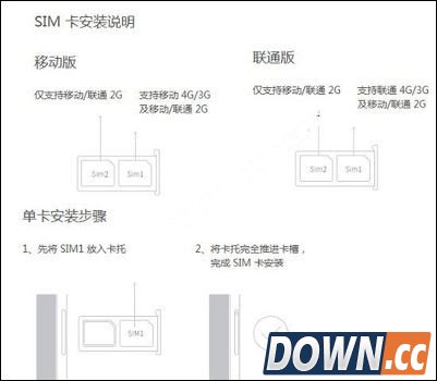 魅蓝手机怎么装卡？