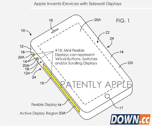 iPhone7或将配备侧面显示屏是真的吗？