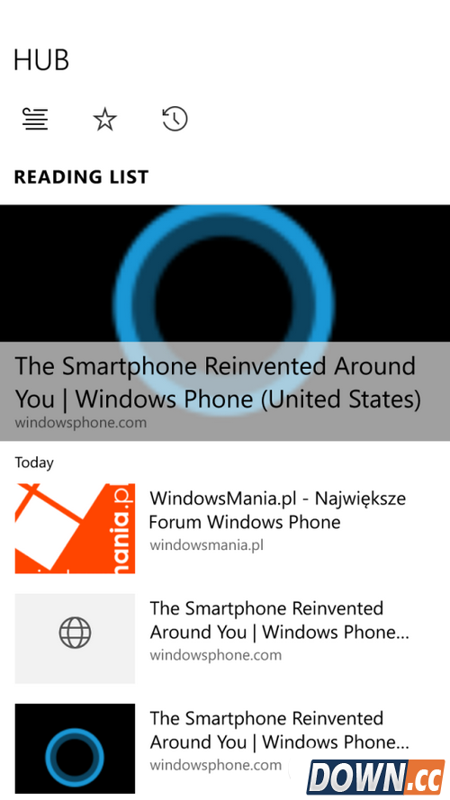 win10手机浏览器上手