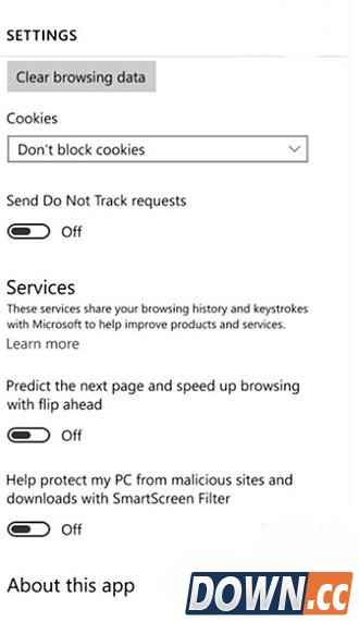 win10手机版斯巴达浏览器使用方法