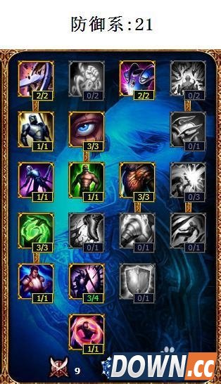 德玛西亚之力符文天赋