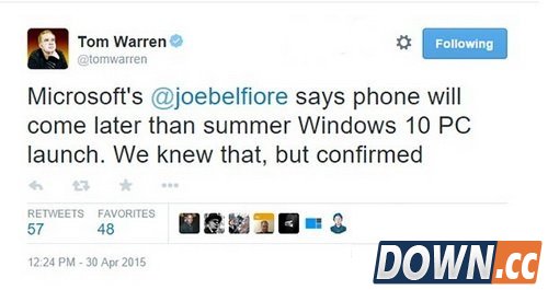 win10手机正式版什么时候发布