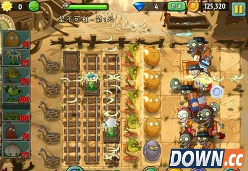 植物大战僵尸2西部攻略第一天