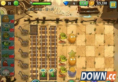 植物大战僵尸2西部攻略第一天