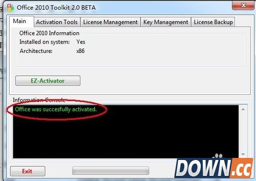 Office2010激活工具(Office 2010 Toolkit)激活