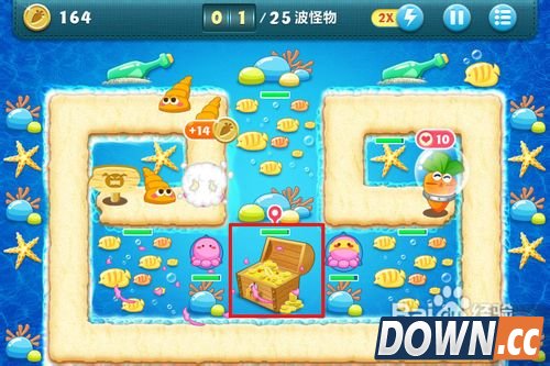 保卫萝卜深海10攻略金萝卜布阵图