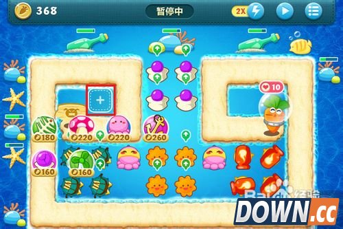 保卫萝卜深海10攻略金萝卜布阵图