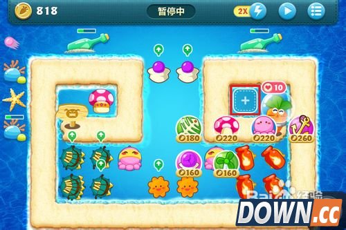 保卫萝卜深海10攻略金萝卜布阵图