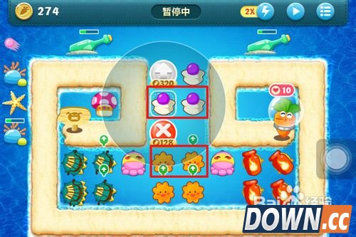 保卫萝卜深海10攻略金萝卜布阵图