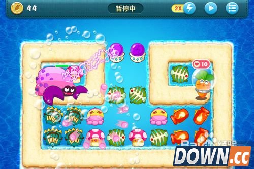 保卫萝卜深海10攻略金萝卜布阵图