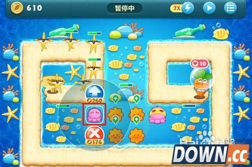 保卫萝卜深海10攻略金萝卜布阵图