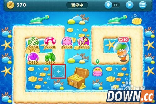 保卫萝卜深海10攻略金萝卜布阵图