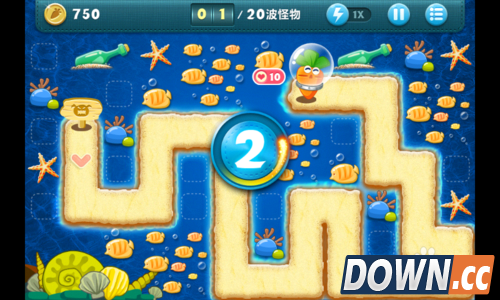 保卫萝卜深海4攻略金萝卜布阵图