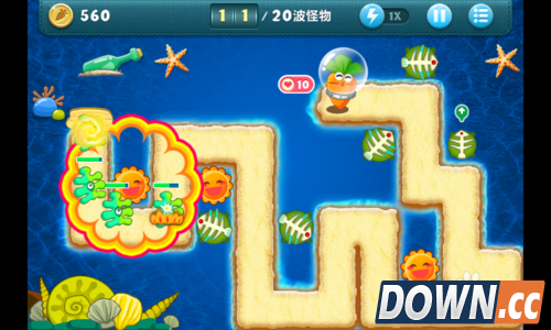 保卫萝卜深海4攻略金萝卜布阵图