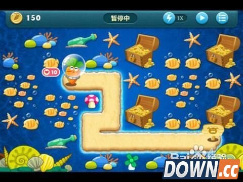 保卫萝卜深海5攻略金萝卜布阵图