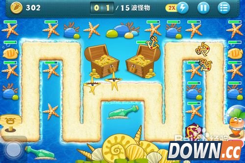 保卫萝卜深海6金萝卜攻略