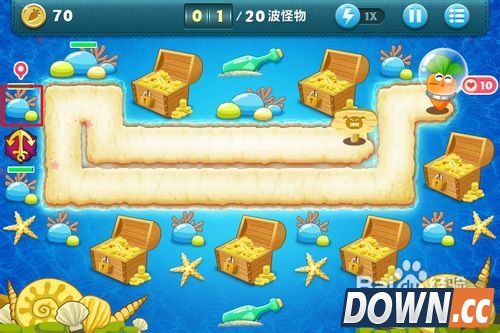 保卫萝卜深海7攻略金萝卜布阵图