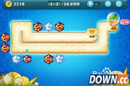 保卫萝卜深海7攻略金萝卜布阵图