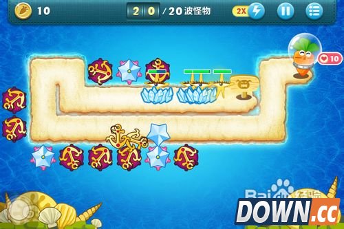 保卫萝卜深海7攻略金萝卜布阵图