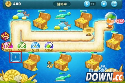 保卫萝卜深海7攻略金萝卜布阵图