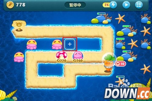 保卫萝卜深海8攻略金萝卜布阵图