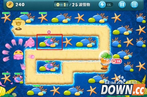 保卫萝卜深海8攻略金萝卜布阵图