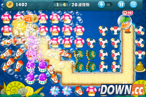 保卫萝卜深海12攻略金萝卜布阵图