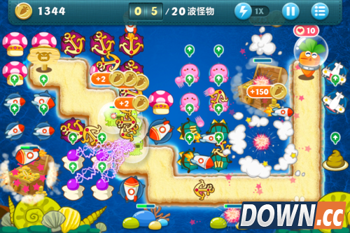 保卫萝卜深海12攻略金萝卜布阵图