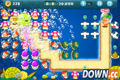 保卫萝卜深海12攻略金萝卜布阵图