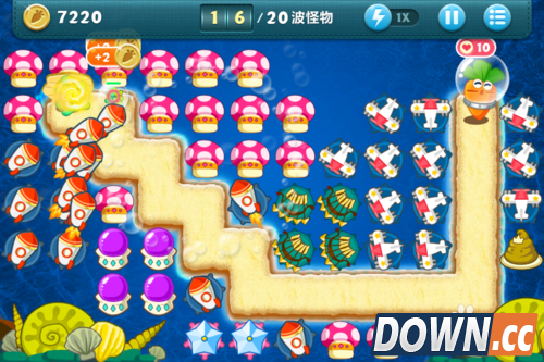 保卫萝卜深海12攻略金萝卜布阵图