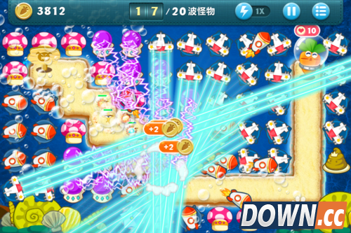 保卫萝卜深海12攻略金萝卜布阵图